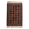 Hand-Knotted Persian Khorasan Katayoun Rug (Tribal Panel Design) - Red Wool