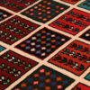 Hand-Knotted Persian Khorasan Katayoun Rug (Tribal Panel Design) - Red Wool