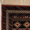 Hand-Knotted Persian Khorasan Parisa Rug (Tribal Panel Design) - Red Wool
