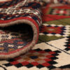 Hand-Knotted Persian Khorasan Parisa Rug (Tribal Panel Design) - Red Wool