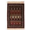 Hand-Knotted Persian Khorasan Parisa Rug (Tribal Panel Design) - Red Wool