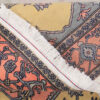 Hand-Knotted Persian Isfahan Hannah Rug (Classical Floral Medallion) - Orange Wool