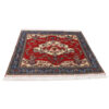 Hand-Knotted Persian Isfahan Yahya Rug (Classical Floral Medallion) - Red Wool