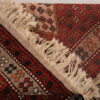 Hand-Knotted Persian Khorasan Soha Rug (Tribal Geometric Diamond) - Red Wool