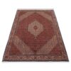 Hand-Knotted Persian Zanjan Reyhan Rug (Tribal Mahi Medallion / Herati) - Red Kork Wool