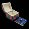 Handcrafted Bone Jewelry Box with Persian-Inspired Behesht Pattern