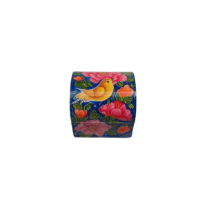 Handcrafted Bone Jewelry Box with Persian-Inspired Behesht Pattern