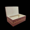 Handcrafted Bone Jewelry Box with Persian-Inspired Motreb Pattern