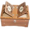 Beautiful Wooden Quran Storage Box - Laser Cut Model Naarin