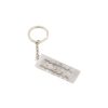 Persian Keychain Steel - Kordish Calligraphy Asheghaneh
