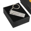 Persian Keychain Steel - Kordish Calligraphy Lovely