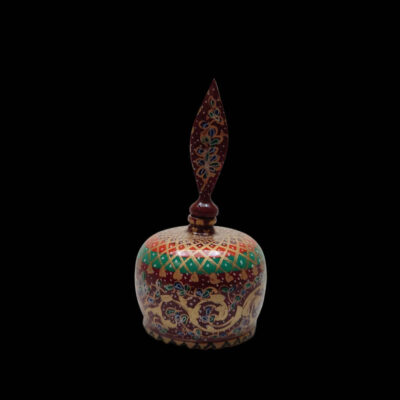 Persian Surma Dani Container for Keeping Kohl Made of Camel Bone Eslimi