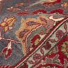 Vintage Persian Varamin Diana Rug (Traditional Floral Medallion) - Gray Silk & Wool