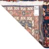 Vintage Persian Varamin Setayesh Rug (Tribal All-over Floral) - Blue Wool