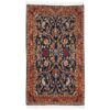 Vintage Persian Varamin Taranom Rug (Tribal All-over Floral) - Blue Wool