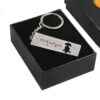 Persian Keychain Steel - Calligraphy Baroon