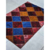 Vintage Persian Hand-Knotted Patchwork Carpet Amiri