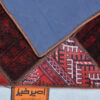 Vintage Persian Hand-Knotted Patchwork Carpet Amiri