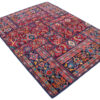 Vintage Persian Hand-Knotted Patchwork Carpet Koomeh