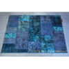 Persian Hand-Knotted Patchwork Carpet Tekedoozi