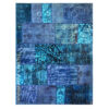 Persian Hand-Knotted Patchwork Carpet Tekedoozi