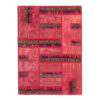 Vintage Persian Hand-Knotted Patchwork Carpet Veis