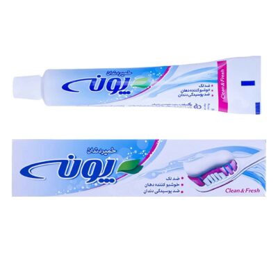 Pooneh Whitening Clean & Fresh Toothpaste with Mint Flavor, Daily Whitening & Fresh Breath Care – Pack of 12