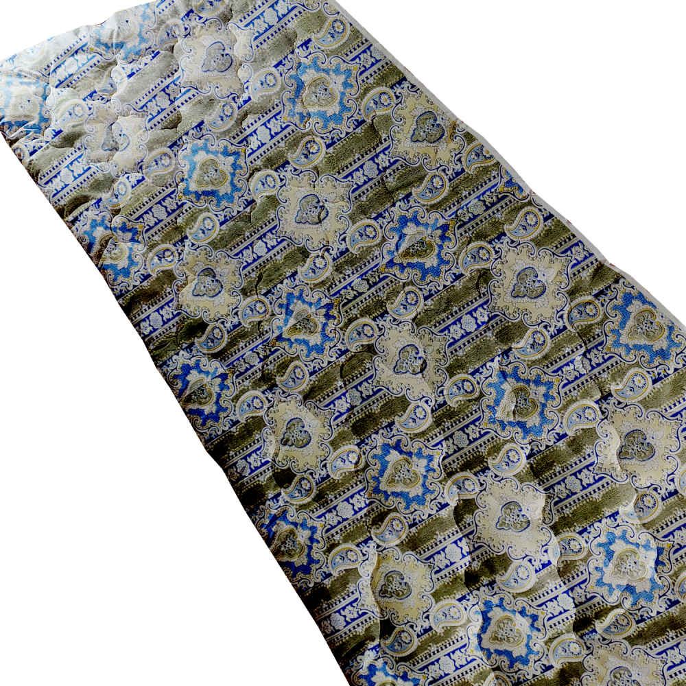 Persian Single Size Polyester Floor Sleeping Mattress Model Paisley – 180×90 cm