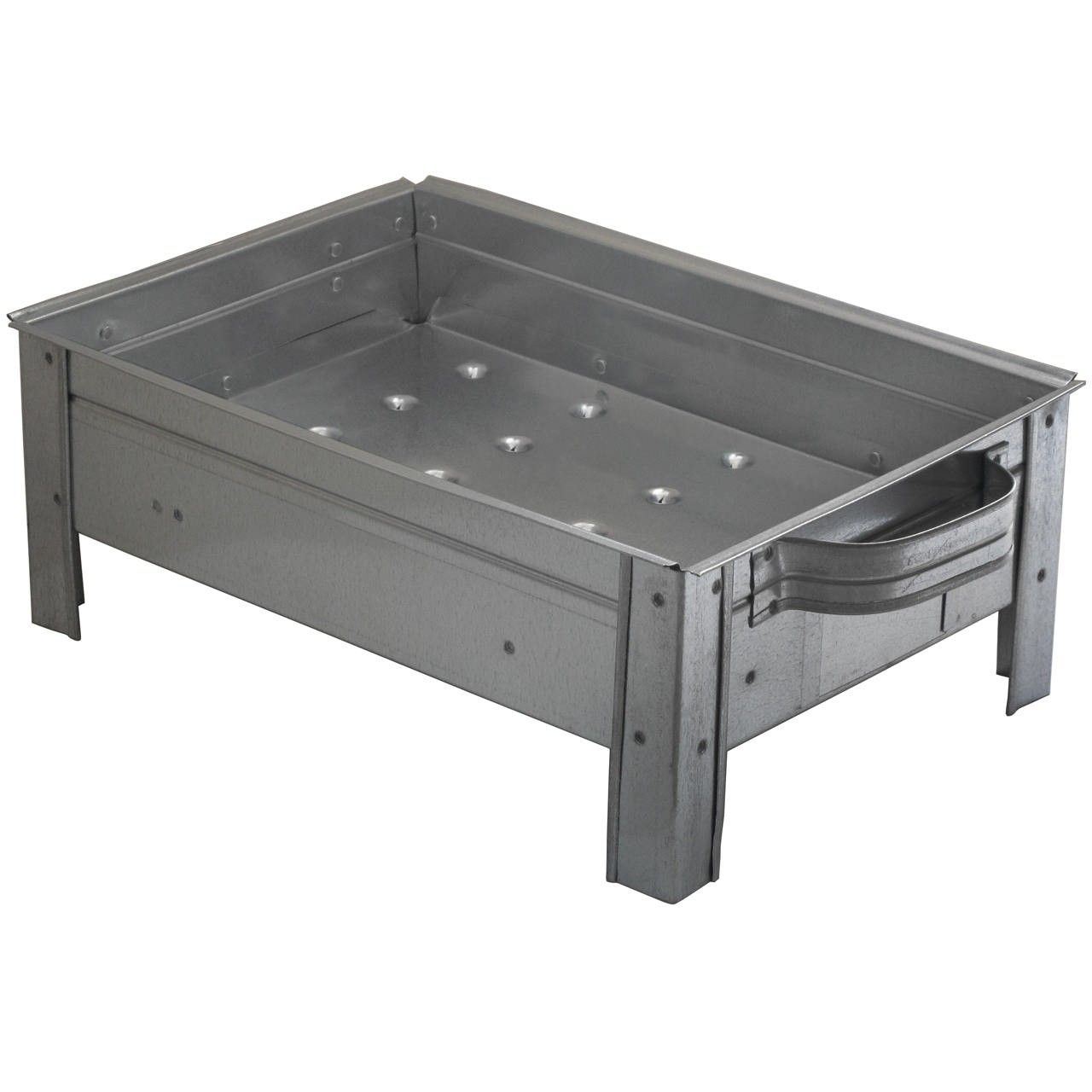 Persian Mangal Portable Charcoal Grill – Stainless Steel BQ40