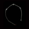 Steel Cheshm Nazar Ankle Bracelet Model Delroba