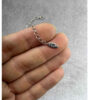 Steel Cheshm Nazar Layered Anklet Model Mahta