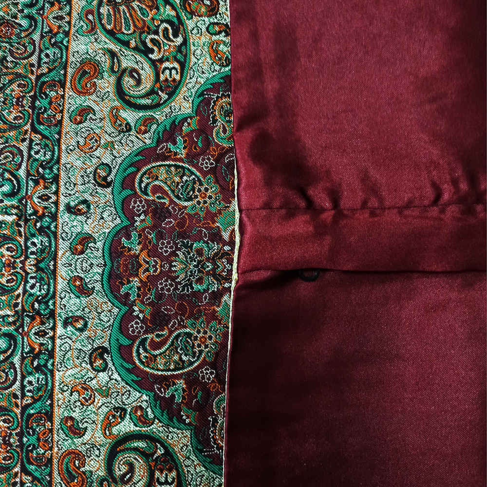 Persian Termeh Cushion Cover – Model Haleh (X2) | Traditional Handcrafted Silk