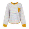 Woman's Casual Crew Neck Sweatshirt Model Behboud