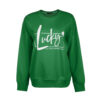 Woman's Casual Crew Neck Sweatshirt Model Lucky