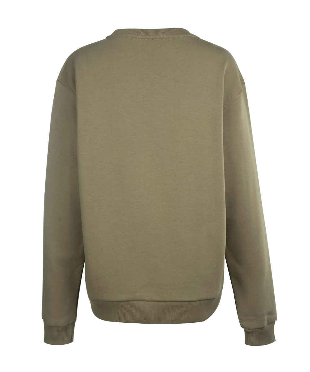 Woman’s Casual Crew Neck Sweatshirt Model Stop