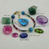 Beaded Bracelet for Women – Emerald, Ruby & Turquoise Gemstones
