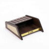 Wooden Desk Organizer Accessories Set - Model Diplomat (7pcs)
