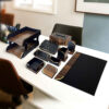 Wooden Office Desk Organizer - Model Avang (10 Pieces)