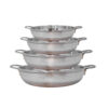 Outdoor Camping Pan – Lightweight, Campfire Compatible, Set of 4