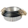 Outdoor Camping Pan – Lightweight, Campfire Ready, Set of 5