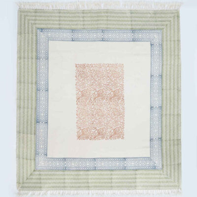 Block Print Linen Tablecloth Model Golabetoon
