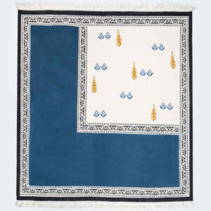 Block Print Linen Tablecloth Model Apadana