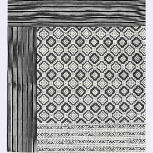 Block Print Linen Tablecloth Model Khajoo