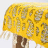 Block Print Linen Tablecloth Model Paisley