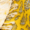 Block Print Linen Tablecloth Model Paisley
