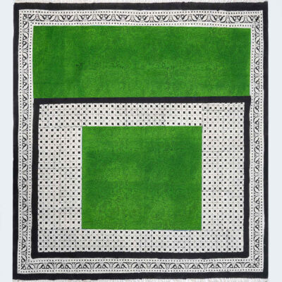 Block Print Linen Tablecloth Model Shabnam