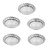 Outdoor Camping Steel Plate – Lightweight & Unbreakable (5-Pack)