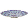 Decorative Copper Wall Plate Hand-Painted with Persian Minakari Enamel Toranj
