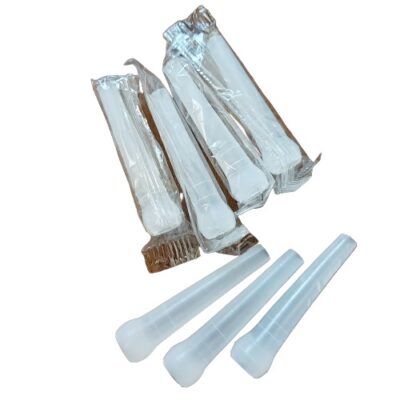 Disposable Hookah Mouth Tip White 6 cm (50 Pcs)