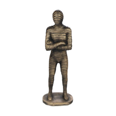 Decorative Golden Mummy Figurine Sculpture – Ancient Egypt Art